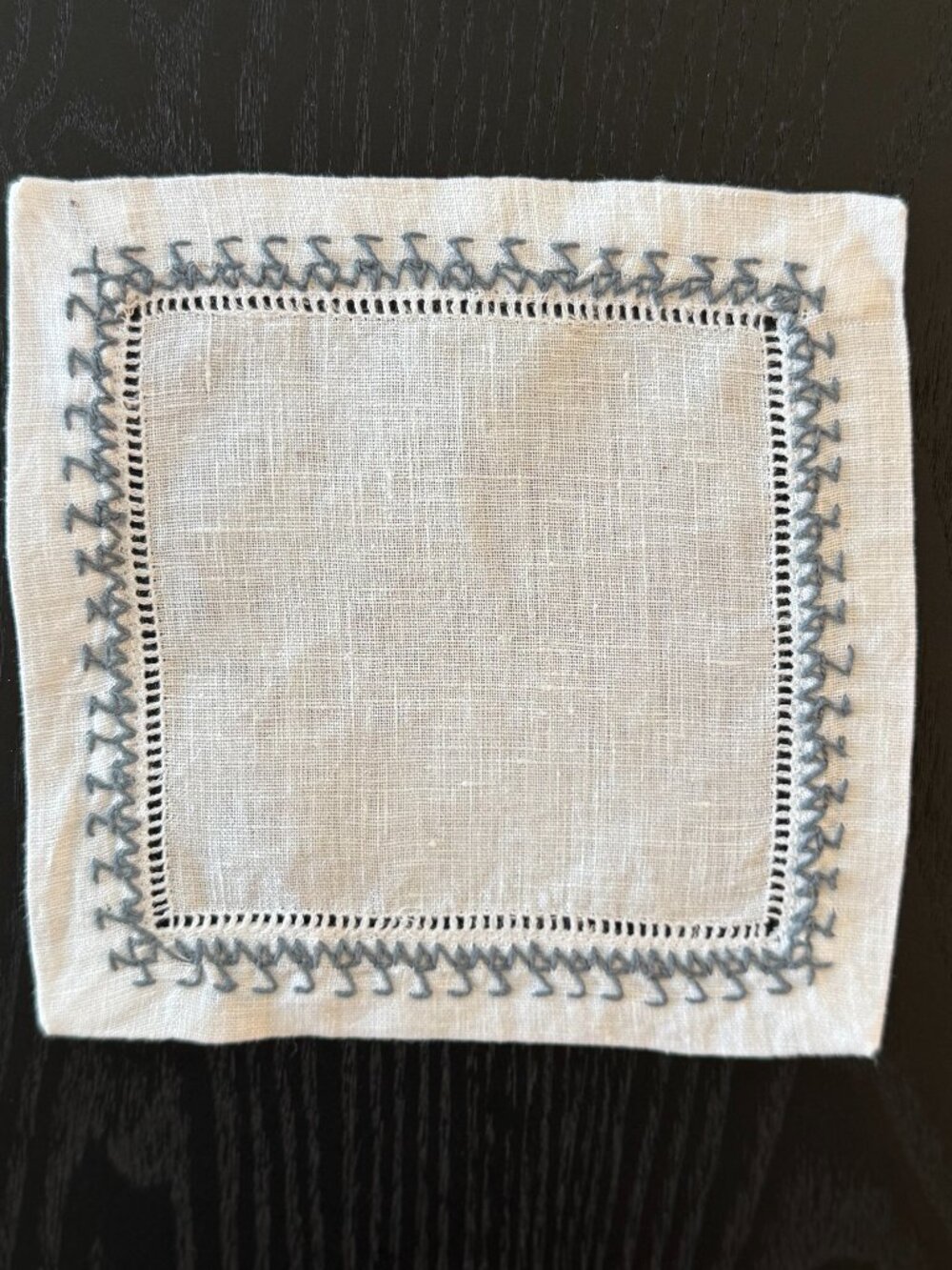 Hand Embroidered Moroccan Cocktail Napkin